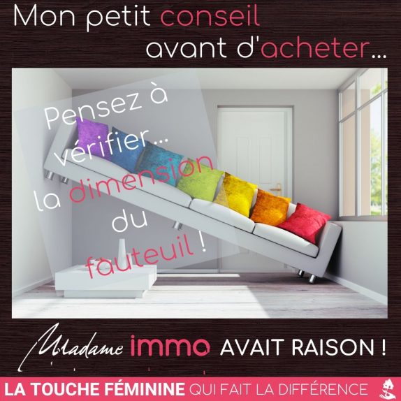 1 MADAME Immobilier conseil avant acheter